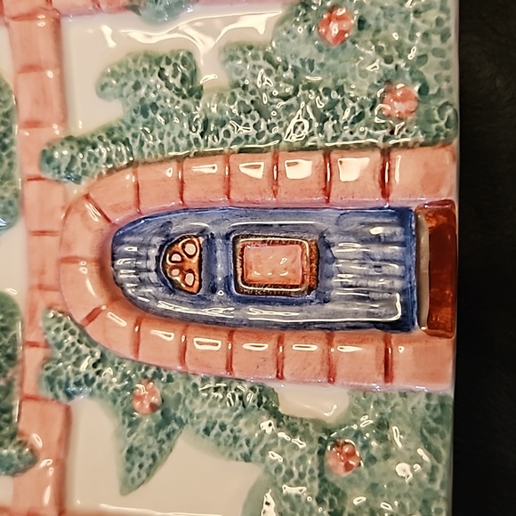 Avon Country Cottage spoon rest (vintage) in box - Picture 2 of 7